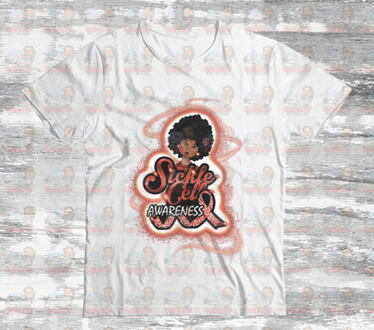 Sickle Cell Awareness Unisex Shirt White