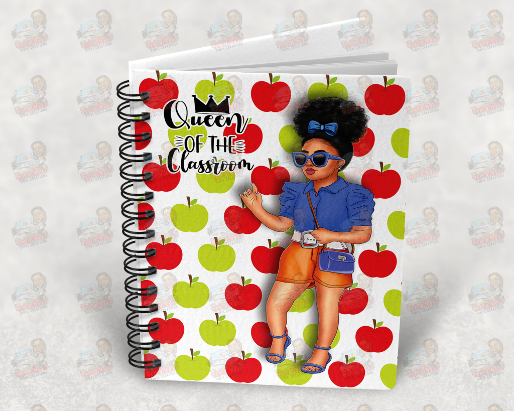 Tamela Notebook | Rockin Vinyl Creations Notebooks & Notepads