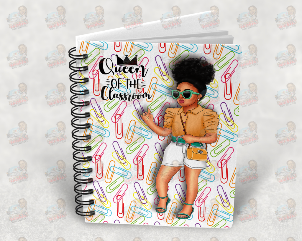 Tamela Notebook | Rockin Vinyl Creations Notebooks & Notepads