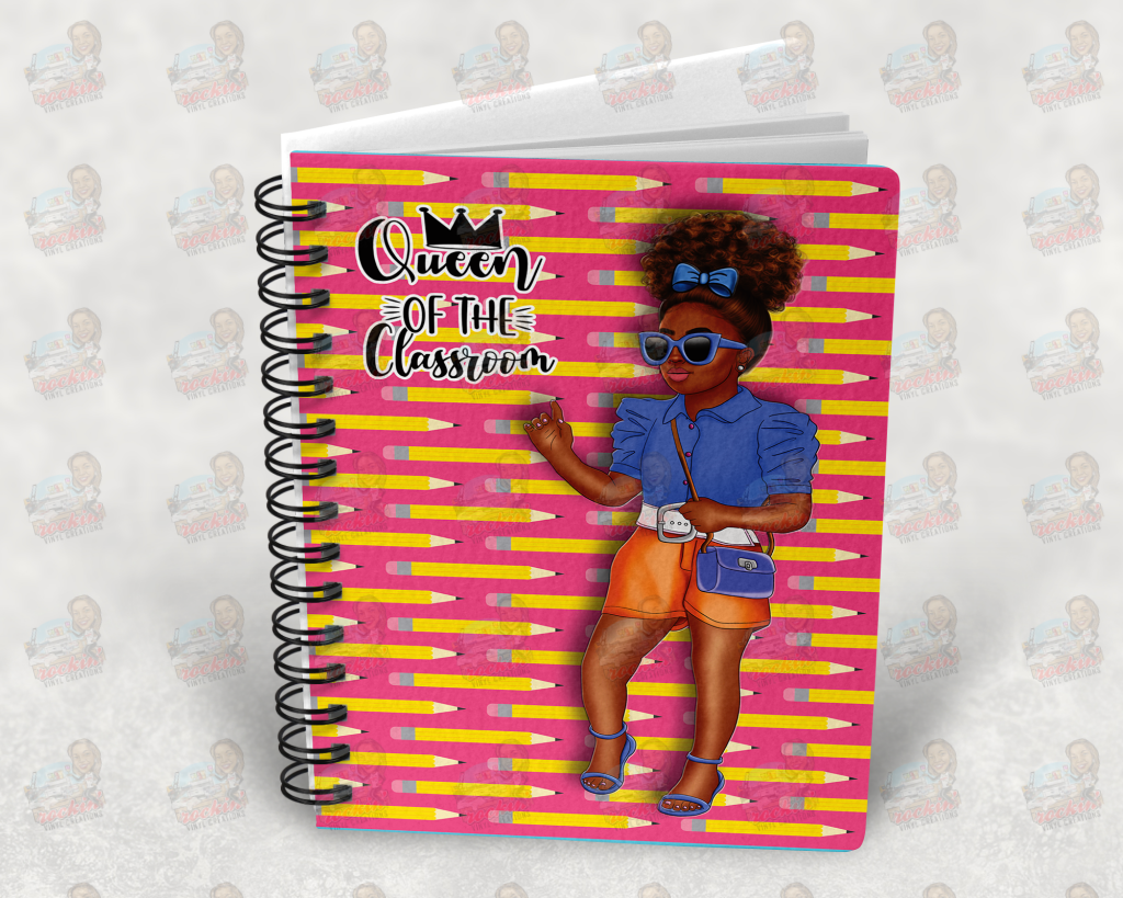 Tamela Notebook | Rockin Vinyl Creations Notebooks & Notepads