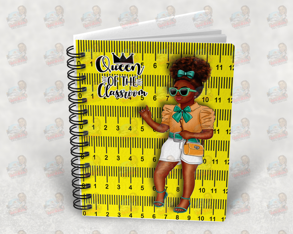 Tamela Notebook | Rockin Vinyl Creations Notebooks & Notepads