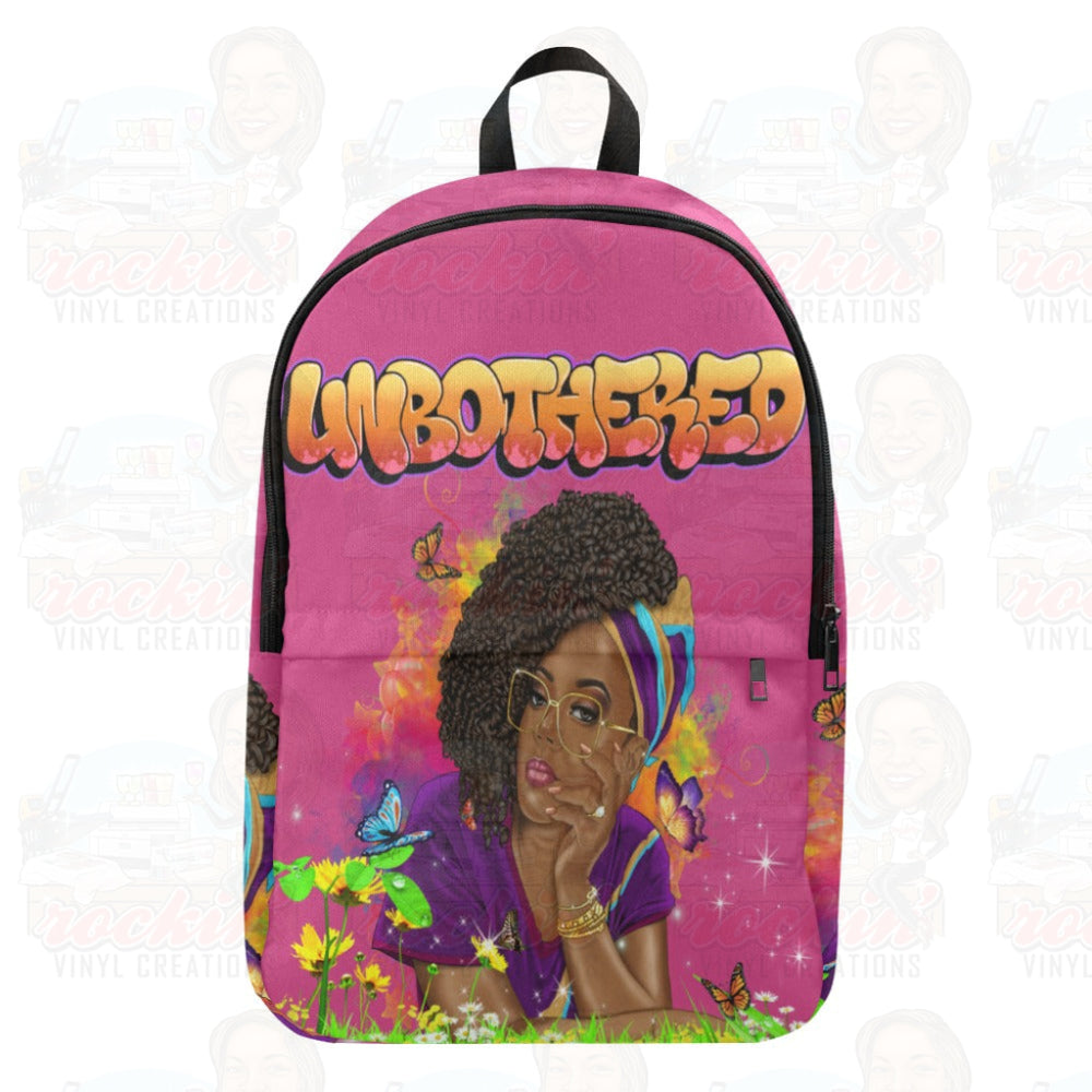 Unbothered Personalized Backpack