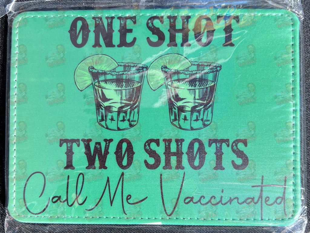 Vaccination Card Holder| Rockin Vinyl Blanks One Shoot Holder