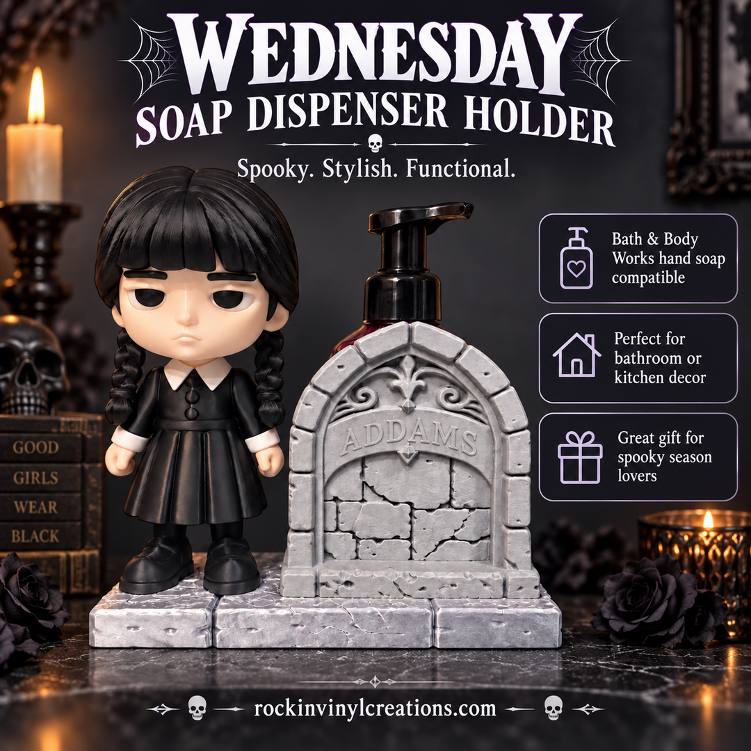 Wednesday Soap Dispenser Holder